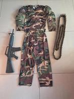 Verkleedpak leger maat 140, Kinderen en Baby's, Carnavalskleding en Verkleedspullen, Ophalen of Verzenden, Gebruikt