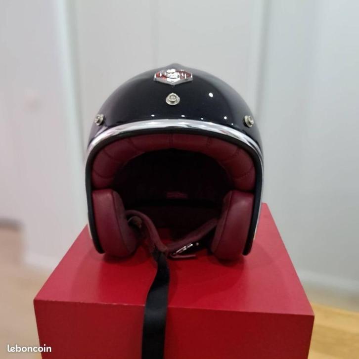 Pavillon Saint Germain Ruby motorhelm, Motoren, Kleding | Motorhelmen, Dames, Heren, Overige typen, S, Overige merken, Tweedehands