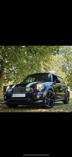Mini clubman, Auto's, 4 deurs, Zwart, Lederen bekleding, Blauw