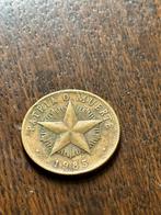 Un Peso 1985 Cuba, Ophalen, Zuid-Amerika, Losse munt