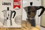 Bialetti Moka Express, Elektronische apparatuur, 2 tot 4 kopjes, Zo goed als nieuw, Koffiemachine, Gemalen koffie