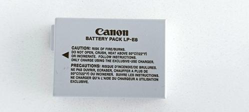 canon battery pack lp-E8, Audio, Tv en Foto, Fotografie | Accu's en Batterijen, Gebruikt, Ophalen