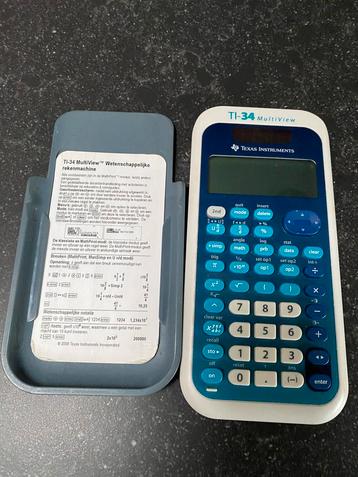 Texas rekenmachine TI-34 Multivieuw beschikbaar voor biedingen