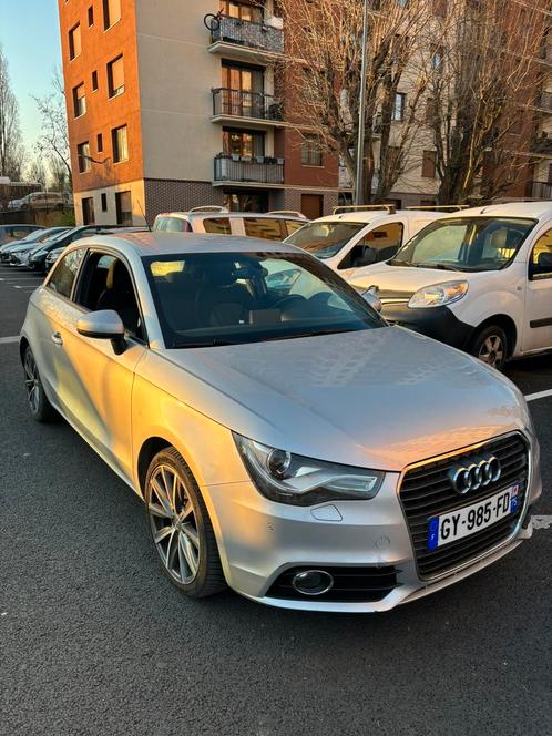 A1 1.6 105ch, Auto's, Audi, A1, Diesel, 3 deurs, Handgeschakeld, Zwart, Leder en Stof, Onderhoudsboekje, Ophalen