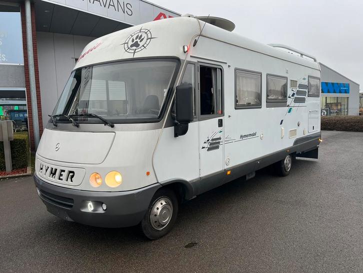 Hymer mercedes automaat, Caravans en Kamperen, Mobilhomes, Bedrijf, Hymer, Mercedes, Automaat, TV, Ophalen