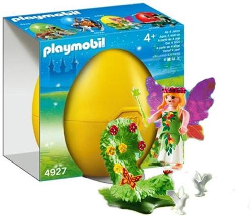 Pasen spaarpot playmobil H15 cm Fairy Elfje bloementroon, Verzamelen, Spaarpotten, Zo goed als nieuw, Strip- of Tekenfilmfiguur
