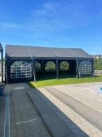 Tente de fête noire en PVC de qualité supérieure 4x8, Jardin & Terrasse, Tonnelles, Enlèvement, Comme neuf, Tente de réception