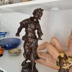 Jolie sculpture en bronze signée Rancoulet en bon état 47 cm, Antiquités & Art, Antiquités | Bronze & Cuivre, Bronze, Enlèvement ou Envoi