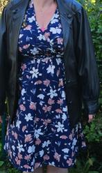 Vintage lederen jas, Kleding | Dames, Zwart, Maat 36 (S), Gedragen, Ophalen