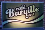 Boîte à lumière Café Barville, Klein Turkije,  Gent, Table lumineuse ou lampe (néon), Utilisé, Enlèvement ou Envoi
