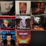 8x NTSC laserdisc: X-files, Timecop, South Beach, Ransom, Enlèvement ou Envoi, Comme neuf, Action