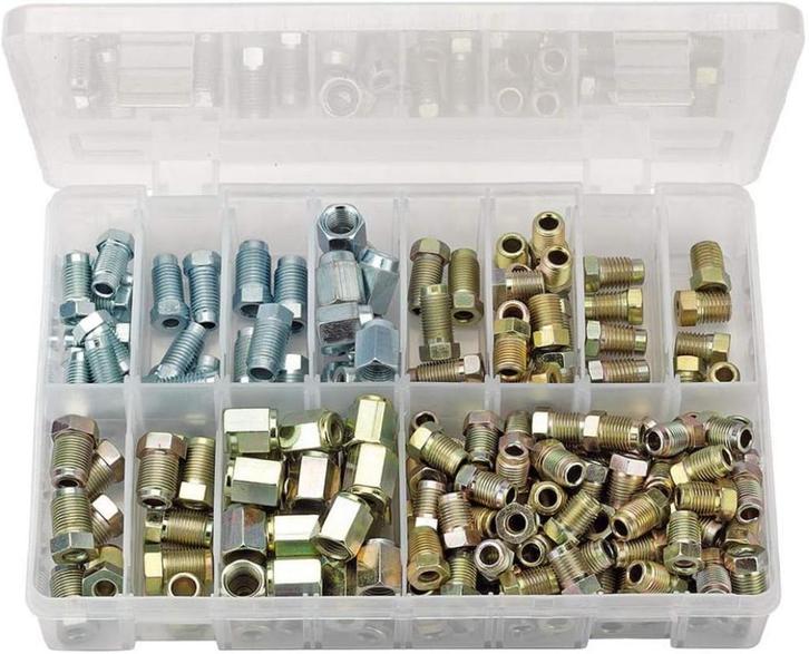 205 delige Remleiding koppelingen set, Auto diversen, Autogereedschap, Verzenden