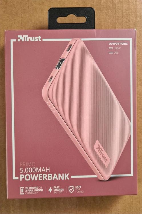 Trust Primo Powerbank *NIEUW*, Télécoms, Batteries externes, Neuf, Enlèvement ou Envoi