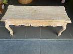 Landelijke Bijzettafel hout, Ophalen, Zo goed als nieuw