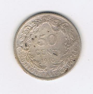 50 centimes 1910 beschikbaar voor biedingen