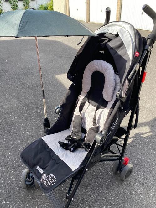 Macclaren plooibuggy met accessoires, Kinderen en Baby's, Buggy's, Zo goed als nieuw, Maclaren, Regenhoes, Verstelbare rugleuning