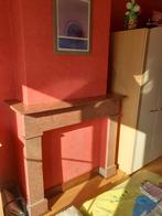 Sierschouw  marmer kleur licht roestkleur met stipjes, Ophalen