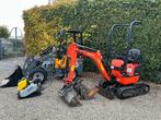 Kubota u10 mini + Giant G1200 loader + Wacker trilplaat 56kg, Ophalen