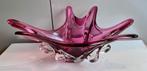 Vintage cristallen Murano schaal, Ophalen of Verzenden