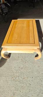 Chinese salontafel (eiken) topconditie handgemaakt, Ophalen, Zo goed als nieuw