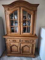 vitrine kast, Huis en Inrichting, Kasten | Vitrinekasten, Ophalen, Gebruikt, 200 cm of meer, 50 tot 75 cm