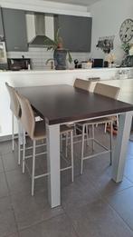 Keukentafel met barstoelen, Huis en Inrichting, Tafels | Eettafels, Ophalen