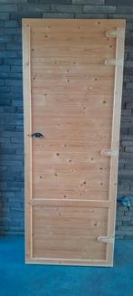 Grenen deuren, Doe-het-zelf en Bouw, Deuren en Vliegenramen, Ophalen, Zo goed als nieuw