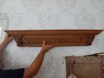 Houten ornament 1,15m lengte 20cm diep 17,5 hoog, Antiek en Kunst, Ophalen of Verzenden
