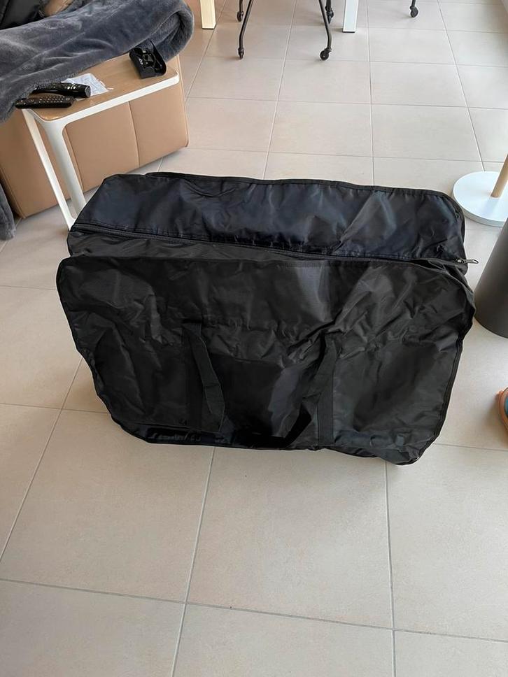 Plooibare  handbagage draagtas XXXL, Handtassen en Accessoires, Tassen | Reistassen en Weekendtassen, Nieuw, Zwart, Ophalen