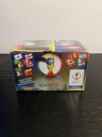 Panini Sticker Box 100 stuks WK 2002 Korea/Japan Sealed beschikbaar voor biedingen