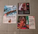 3 oude coca cola kalenders van 1973, 1976 en 1977, Verzamelen, Ophalen