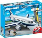 Playmobil vliegtuig 5261 + 5396 + bagagekar, Gebruikt, Ophalen of Verzenden