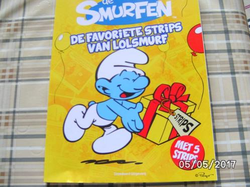 Een strip : Smurfen "De favoriete 5 strips van Lol Smurf", Verzamelen, Smurfen, Nieuw, Stripboek, Lolsmurf, Ophalen of Verzenden