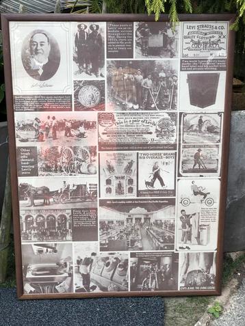 Vintage reclame jeans levi strauss levis 501 mancave  beschikbaar voor biedingen