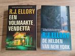 Boeken van R.J. Elleroy ( 2 stuks ), Livres, Thrillers, Comme neuf, Enlèvement ou Envoi
