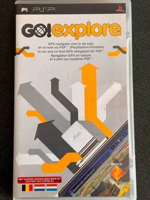 Go Explore GPS kit voor PSP, Games en Spelcomputers, Games | Sony PlayStation Portable, Gebruikt, Overige genres, Vanaf 18 jaar