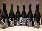 3 Fonteinen 6x 75cl geuze Zenne y Frontera Spelingen, Verzamelen, Verzenden, Flesje(s)