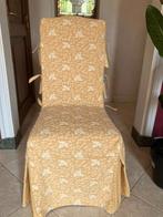2  stevige stoelen met stoffen overtrek, Ophalen of Verzenden
