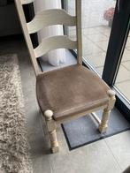 Stoelen 6 stuks, Huis en Inrichting, Ophalen, Gebruikt, Wit, Hout