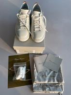 Santoni sneaker leder 37 wit/cognac NIEUW, Kleding | Dames, Schoenen, Wit, Nieuw, Ophalen of Verzenden, Sneakers
