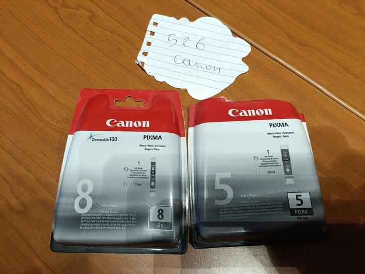 HP 8BK + 5 PGBK cartridges – gratis af te halen, Computers en Software, Printerbenodigdheden, Nieuw, Cartridge, Ophalen