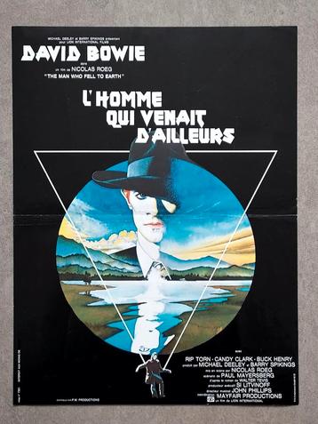 DAVID BOWIE The Man Who Fell to Earth 1976 poster beschikbaar voor biedingen