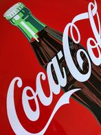 Originele Coca Cola Button U.S.A.1992. (50cm), Enlèvement ou Envoi, Utilisé, Panneau publicitaire