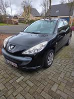 Peugeot 206+ zwart 2012 37000 km, Auto's, Voorwielaandrijving, Stof, Elektrische ramen, 4 cilinders
