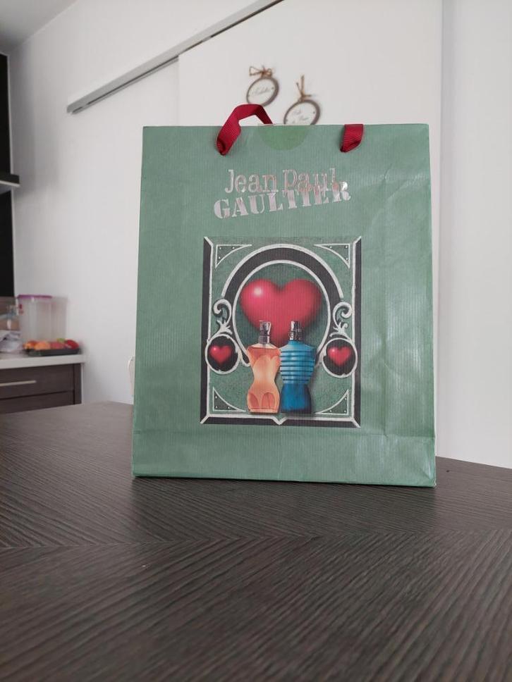 Reclametas Jean-Paul Gaultier nr6, Handtassen en Accessoires, Uiterlijk | Parfum, Zo goed als nieuw, Ophalen of Verzenden