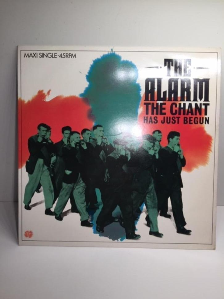 LP - The Alarm - The Chant Has Just Begun ( Maxi-Single Viny, Cd's en Dvd's, Vinyl | Rock, Zo goed als nieuw, Alternative, 12 inch