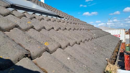 Gratis dakpannen regio Ekeren, Doe-het-zelf en Bouw, Dakpannen en Dakbedekking, Ophalen