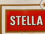 STELLA ARTOIS GEËMAILLEERDE PLAQUETTE (PARKEERPLAATS), Ophalen of Verzenden, Gebruikt, Reclamebord