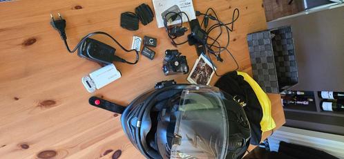 Casque Scorpion + Intercom+ Action-Cam, Motoren, Kleding | Motorhelmen, Heren, Integraalhelm, L, Overige merken, Tweedehands, Ophalen