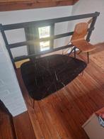 Salontafel zwart marmer, Huis en Inrichting, Ophalen